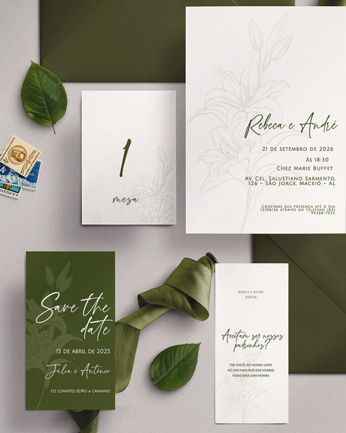 Kit Template Lírio Minimalista Moderno - Imagem 2