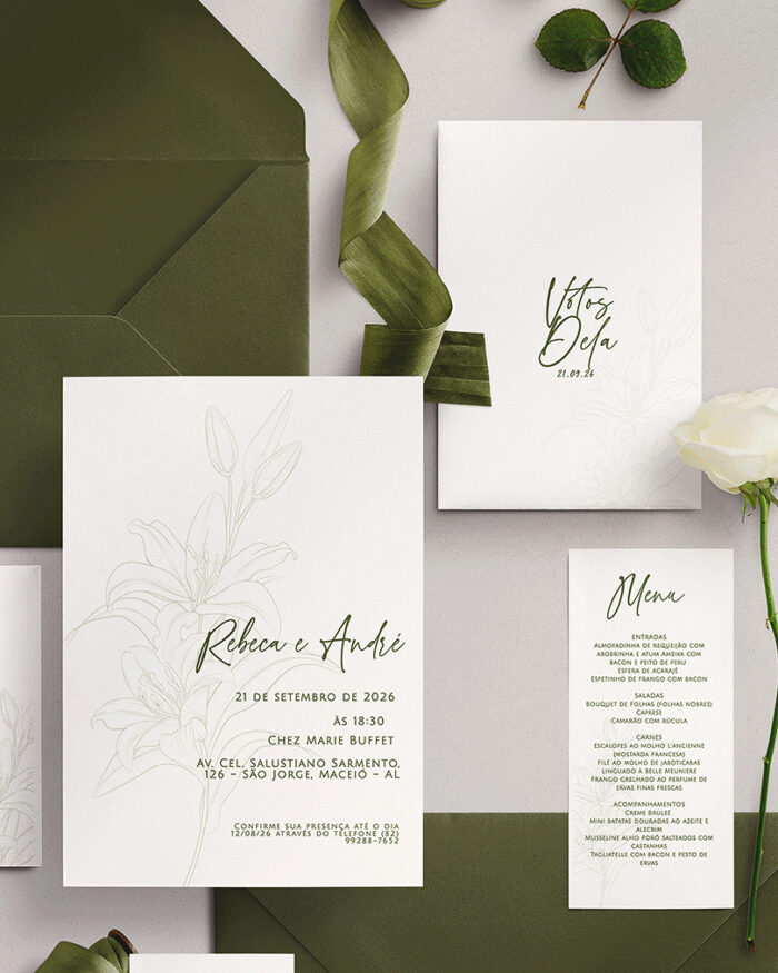 Kit Template Lírio Minimalista Moderno - Imagem 3